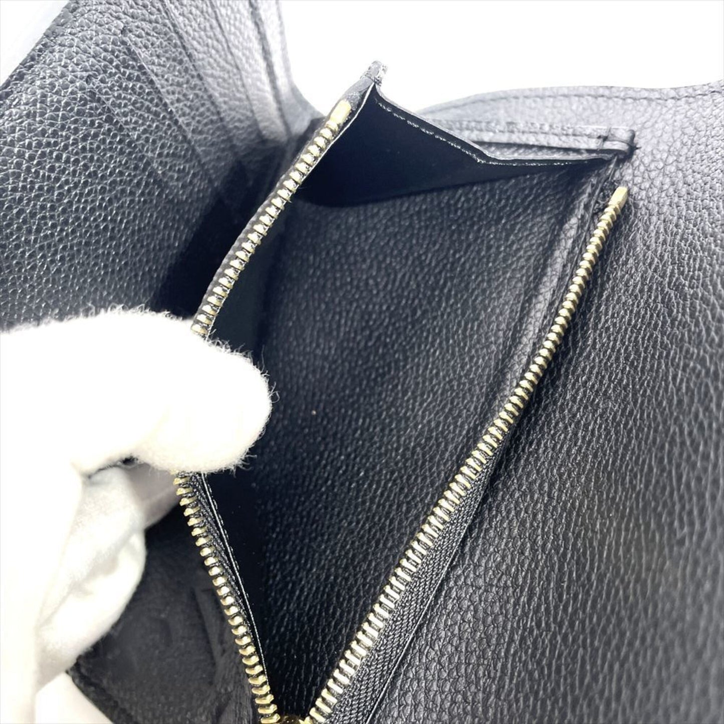 Curieuse Wallet Monogram Empreinte Leather