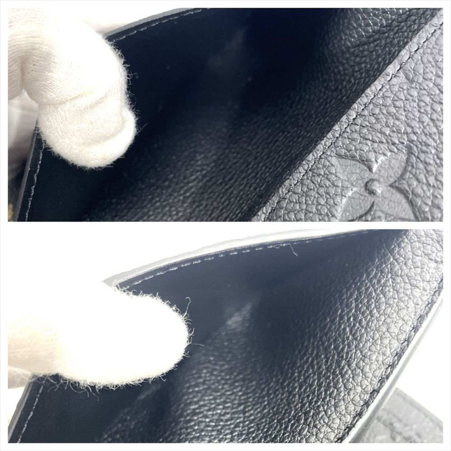 Curieuse Wallet Monogram Empreinte Leather