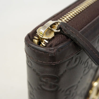 Web Zip Around Wallet Guccissima Leather