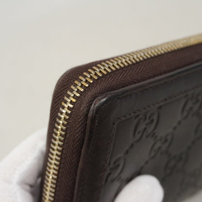 Web Zip Around Wallet Guccissima Leather