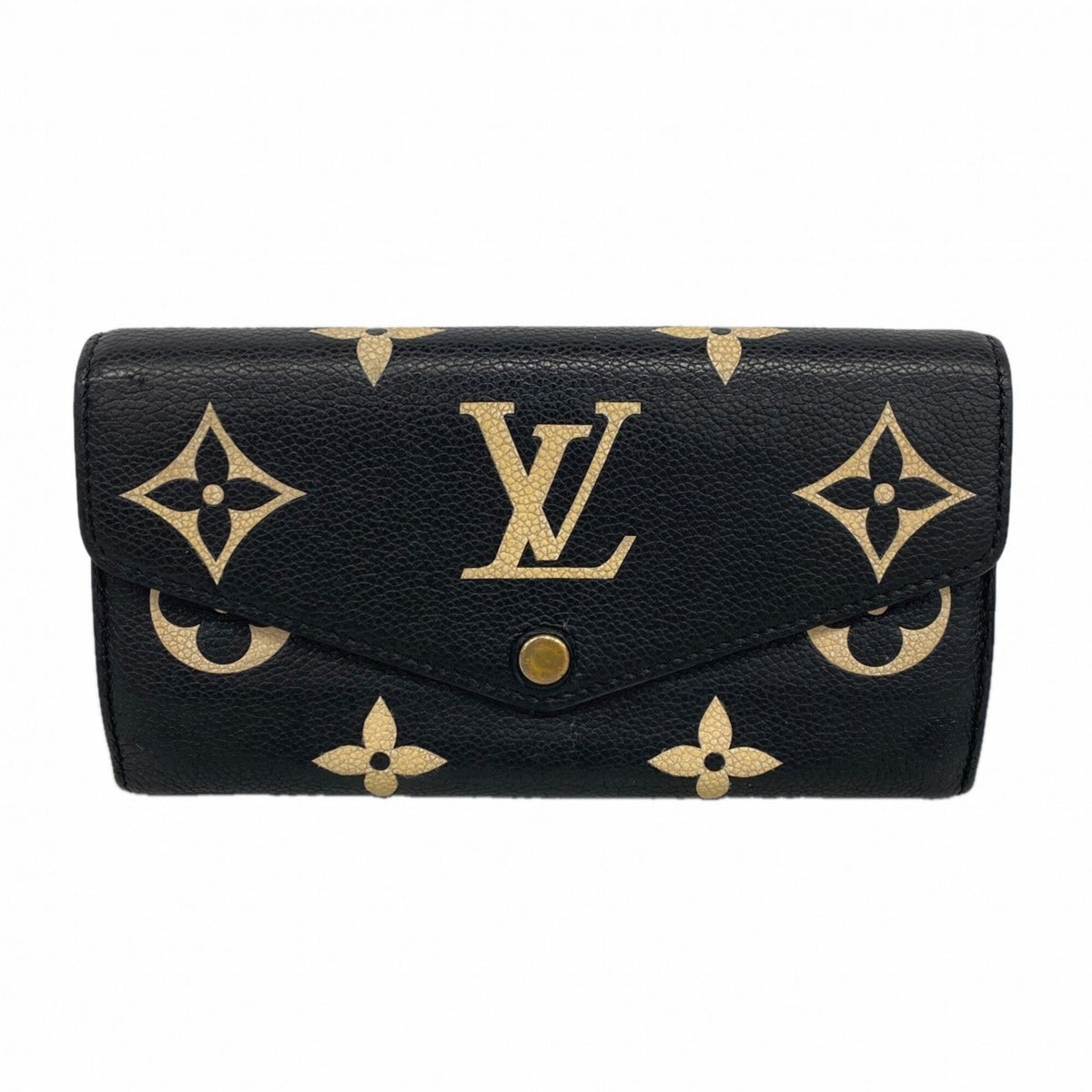 Sarah Wallet NM Bicolor Monogram Empreinte Giant