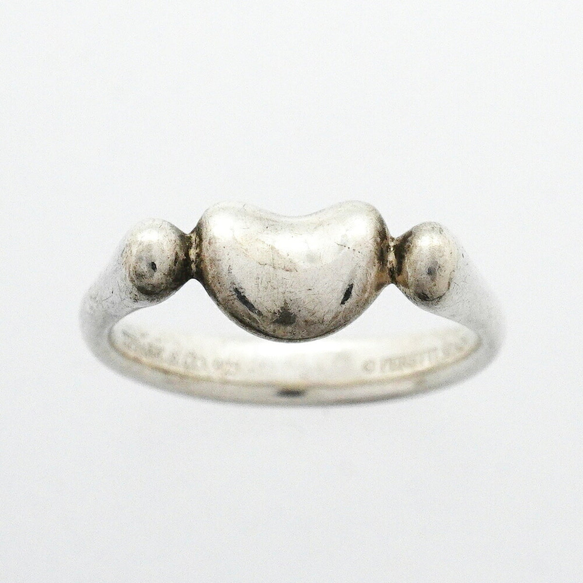 Bean Ring Sterling Silver