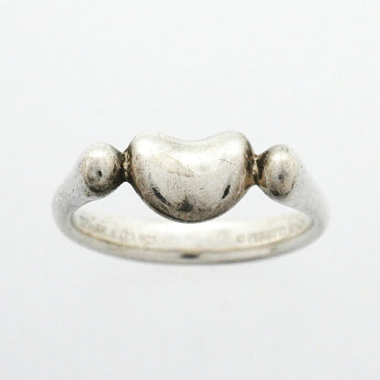 Bean Ring Sterling Silver