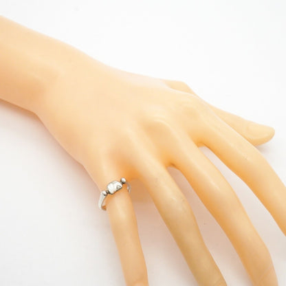 Bean Ring Sterling Silver