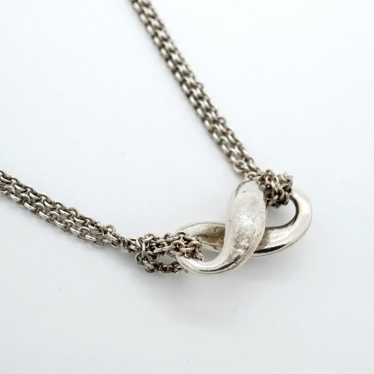 Infinity Pendant Necklace Sterling Silver