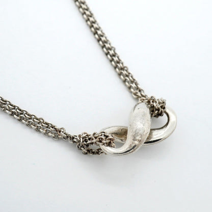 Infinity Pendant Necklace Sterling Silver