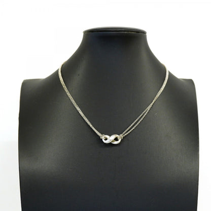 Infinity Pendant Necklace Sterling Silver