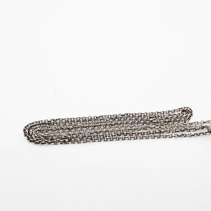 Notes Bar Pendant Necklace Sterling Silver with Diamond