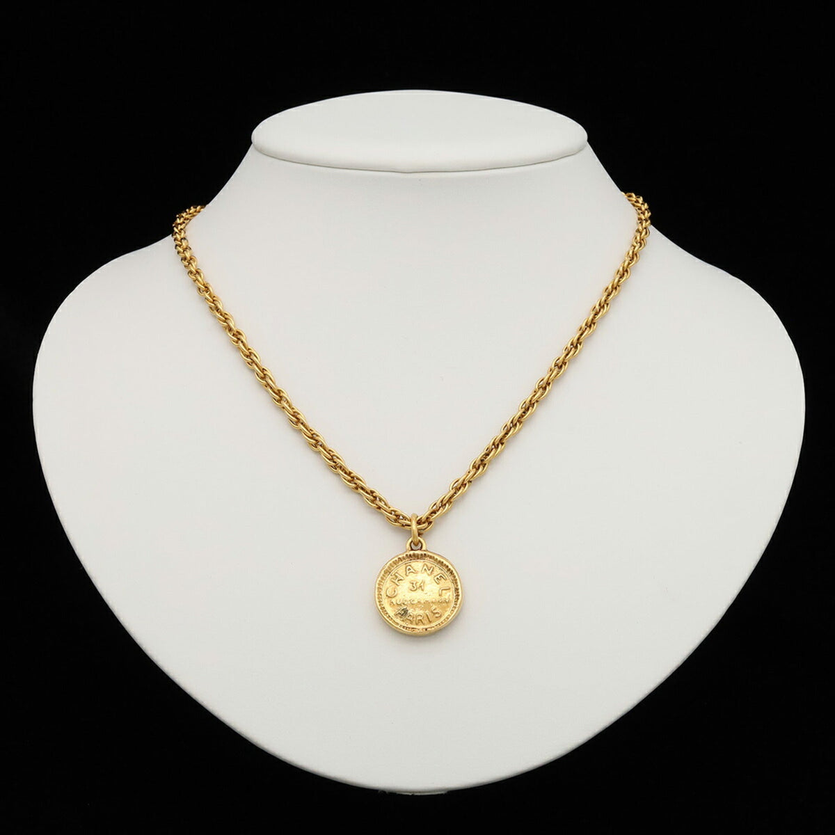 31 Rue Cambon Pendant Necklace Gold