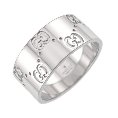 Icon Wide Ring 18K White Gold