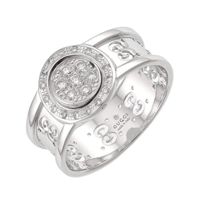 Icon Ring 18K White Gold and Diamond