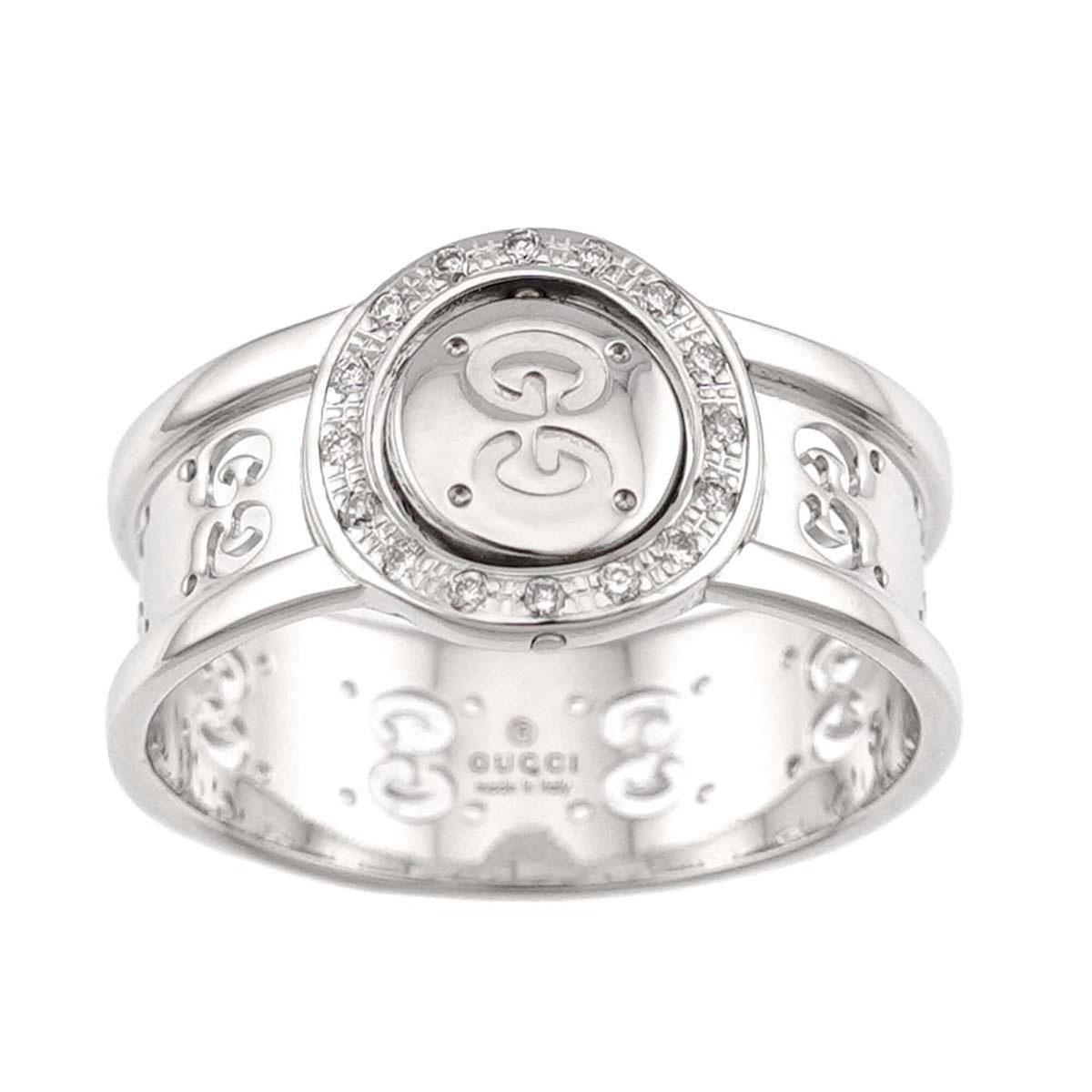 Icon Ring 18K White Gold and Diamond