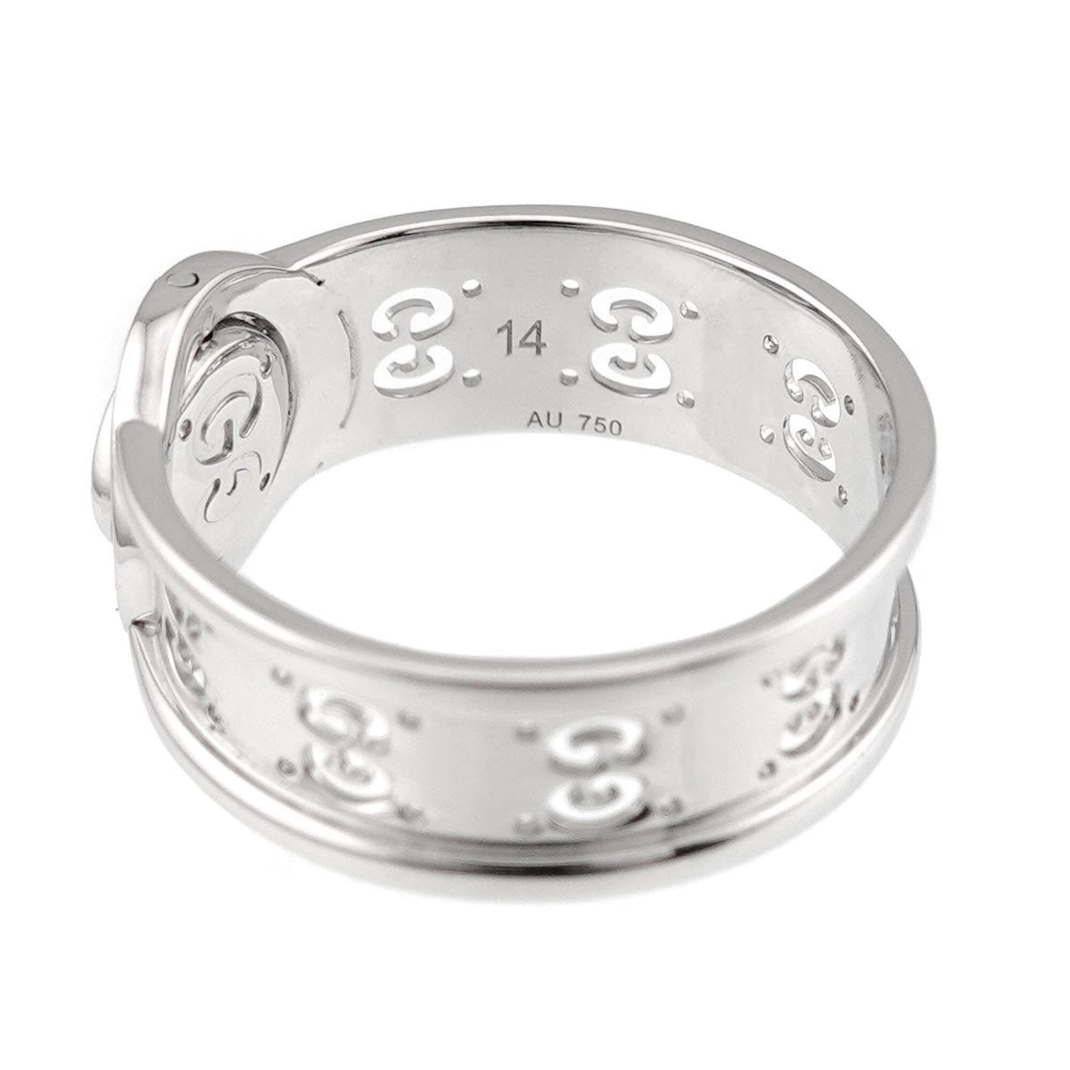 Icon Ring 18K White Gold and Diamond