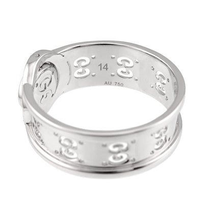 Icon Ring 18K White Gold and Diamond