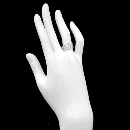 Icon Ring 18K White Gold and Diamond