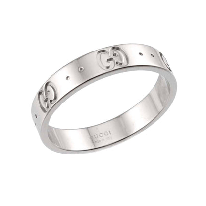 Band Ring 18K White Gold