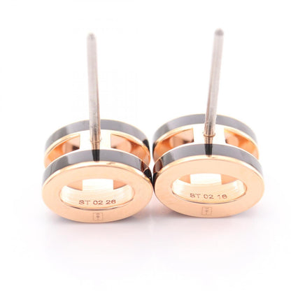 Pop H Earrings Gold-Tone Metal Gold-Tone Metal