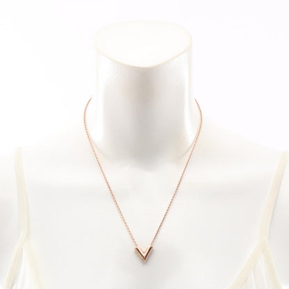 Essential V Pendant Necklace Gold
