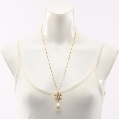 CC Logo Pendant Necklace Metal