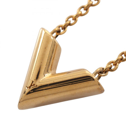 Essential V Pendant Necklace Gold Plated