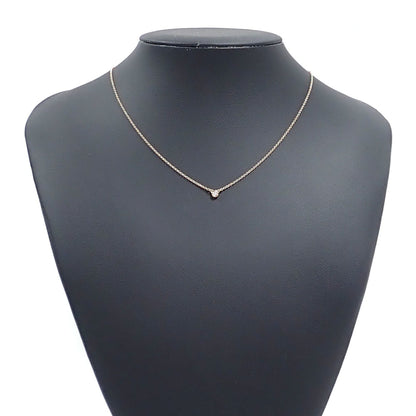 Elsa Peretti Diamonds By The Yard Pendant Necklace 18K Rose Gold and Diamond