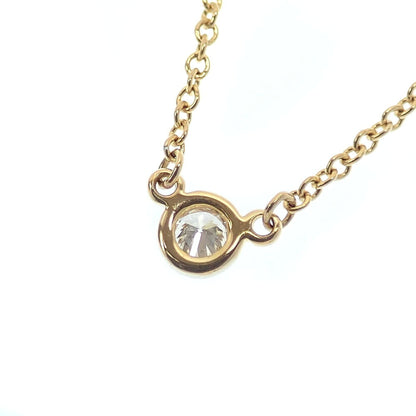 Elsa Peretti Diamonds By The Yard Pendant Necklace 18K Yellow Gold and Diamond