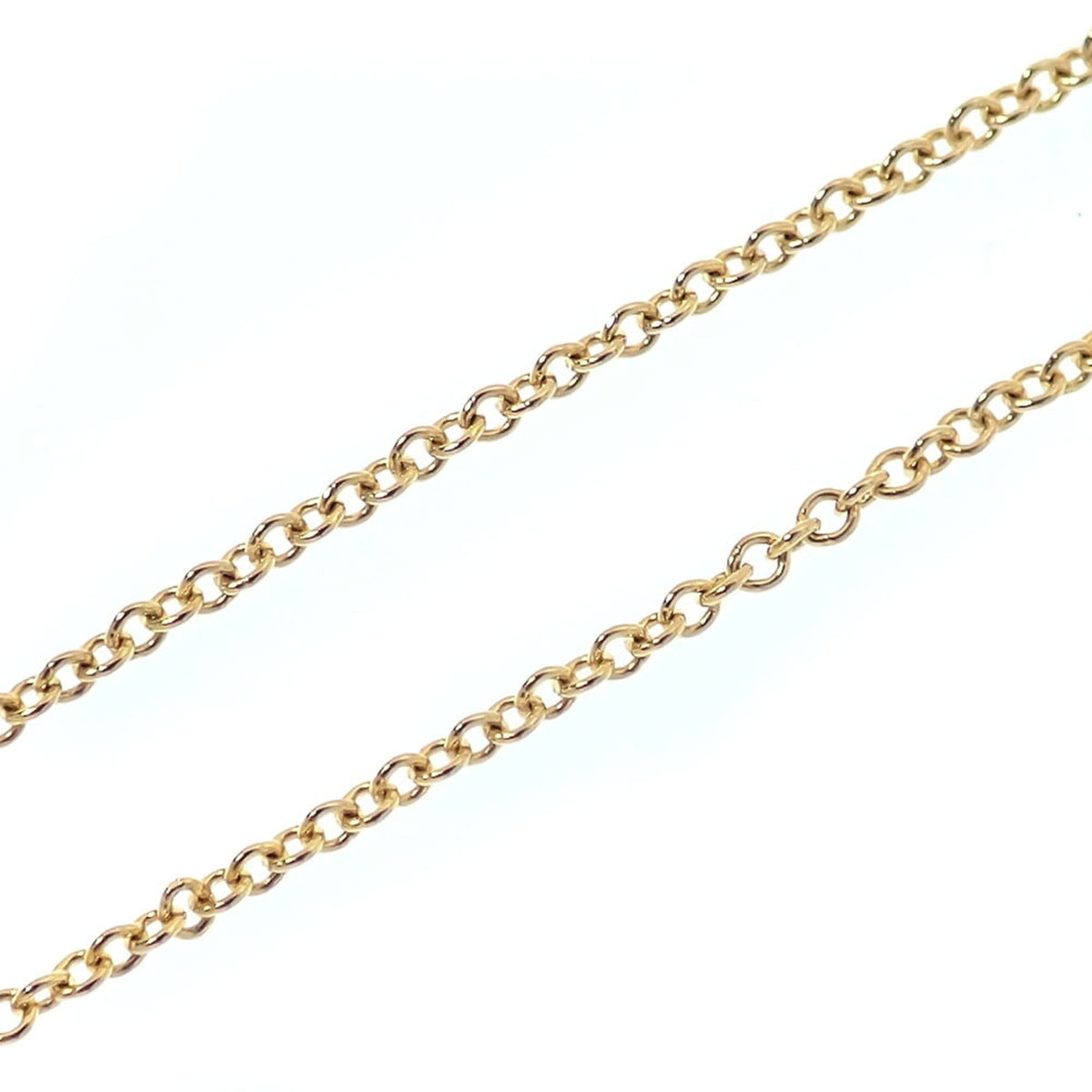 Elsa Peretti Diamonds By The Yard Pendant Necklace 18K Yellow Gold and Diamond