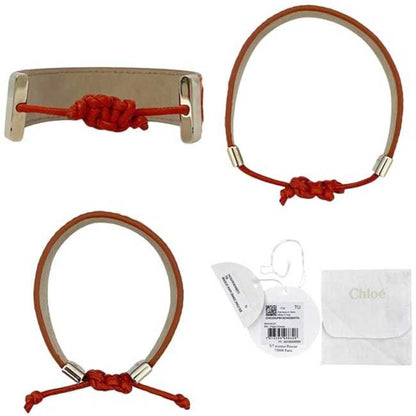 Bracelet Orange Leather
