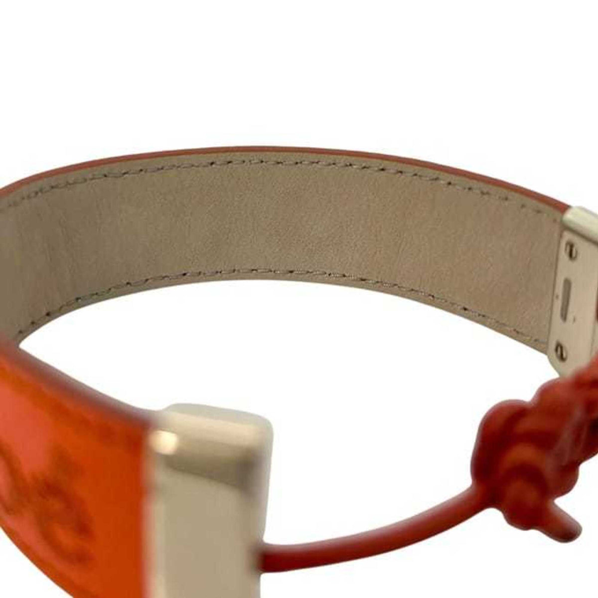 Bracelet Orange Leather