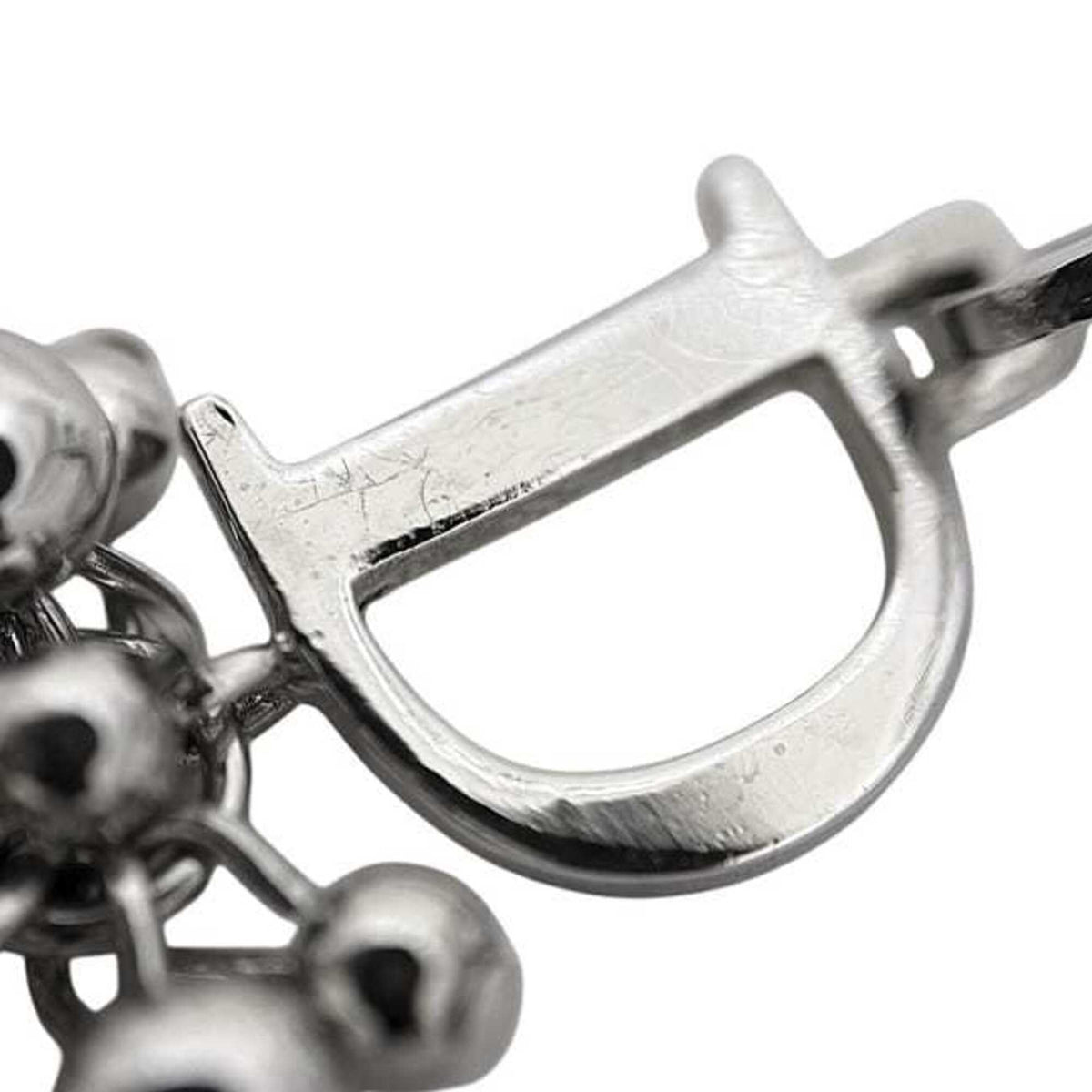 Earrings Silver-Tone Metal
