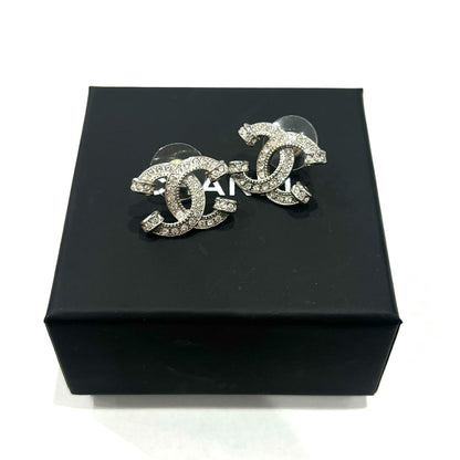 CC Logo Earrings Sterling Silver