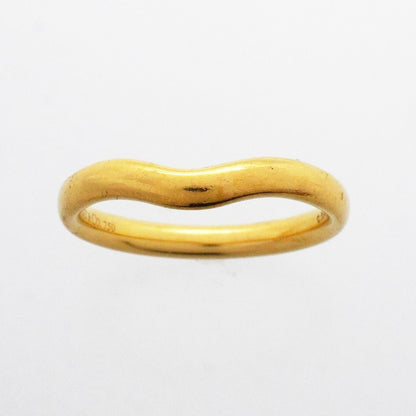 Curved Band Ring 18K Yellow Gold