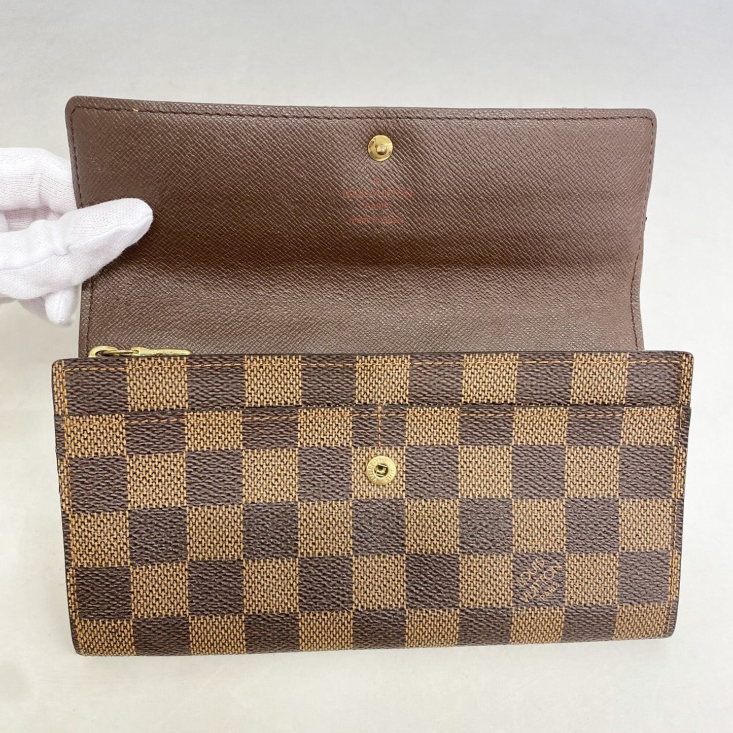 Sarah Wallet Damier