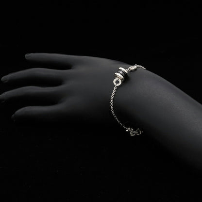 B.Zero1 Bracelet Ceramic and Sterling Silver Small