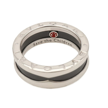B.Zero1 Ring Sterling Silver and Ceramic