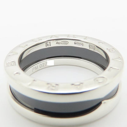 B.Zero1 Ring Sterling Silver and Ceramic