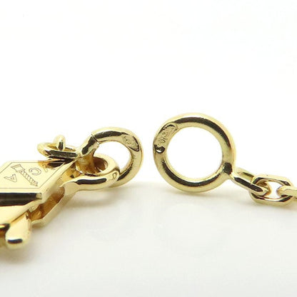 Vintage Alhambra Pendant Necklace 18K Yellow Gold