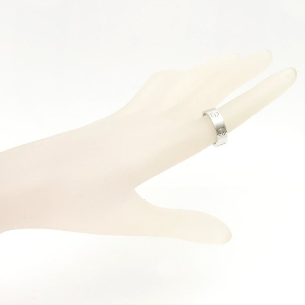 Love Ring 18K White Gold