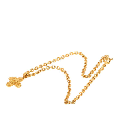 CC Logo Chain Pendant Necklace Metal