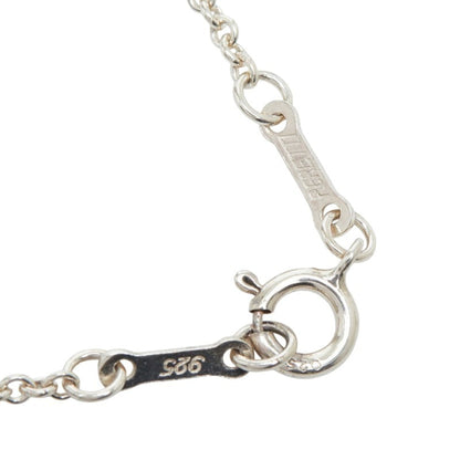 Open Heart Pendant Necklace Sterling Silver 32.3mm