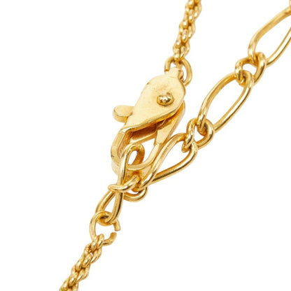 Heart Square Chain Pendant Necklace Gold Plated
