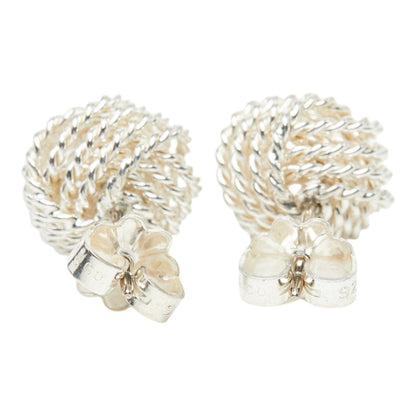 Knot Stud Earrings Sterling Silver Sterling Silver
