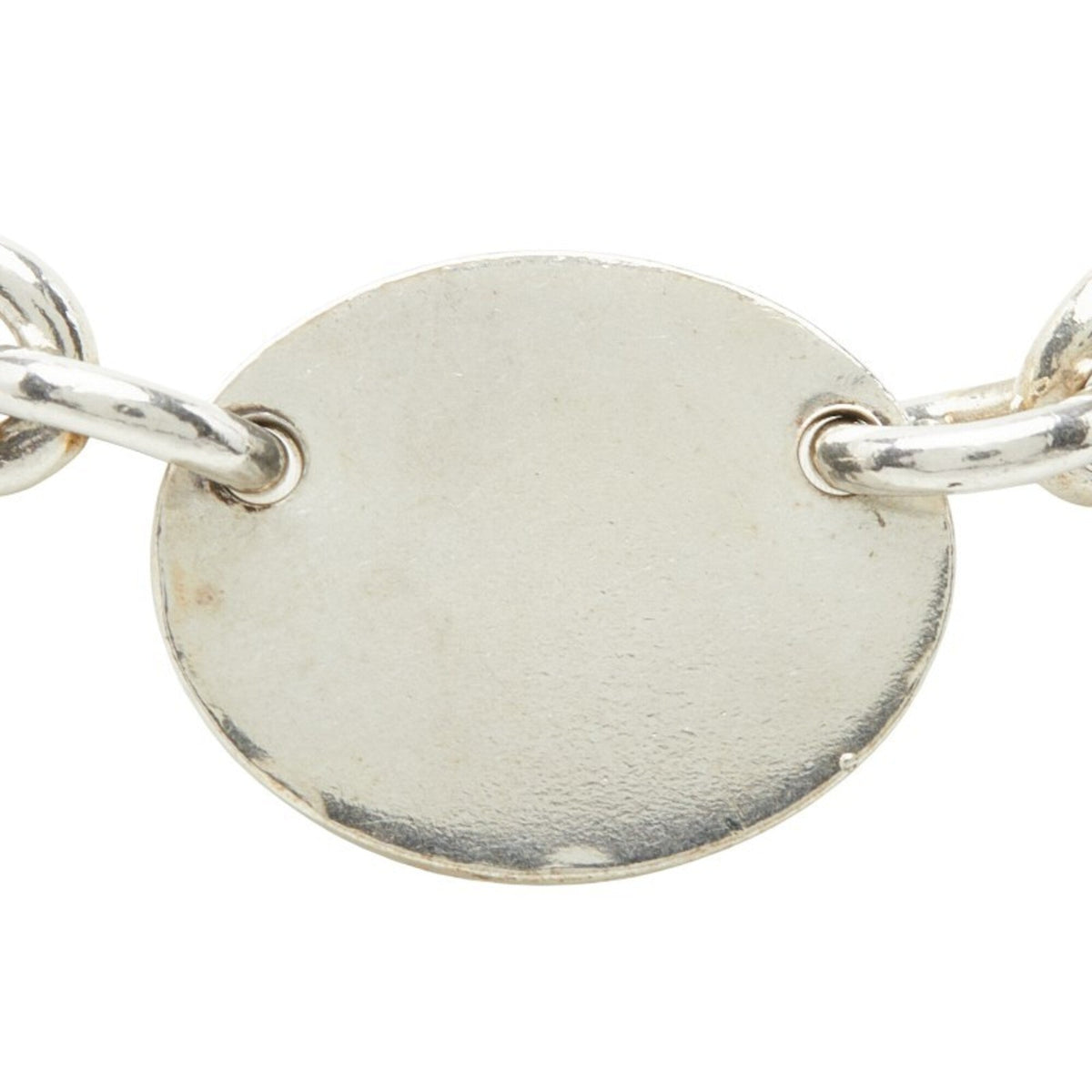 Return To Tiffany Chain Oval Necklace Sterling Silver