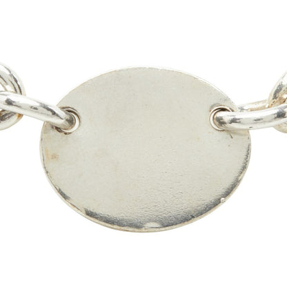 Return To Tiffany Chain Oval Necklace Sterling Silver