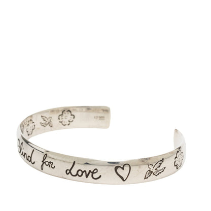 Blind for Love Bracelet Sterling Silver