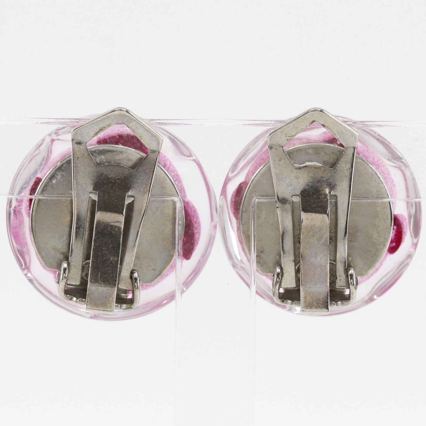 Camellia Clip-On Earrings Plastic