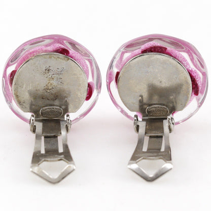 Camellia Clip-On Earrings Plastic