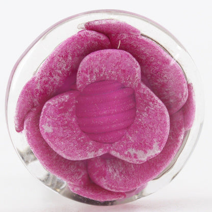 Camellia Clip-On Earrings Plastic