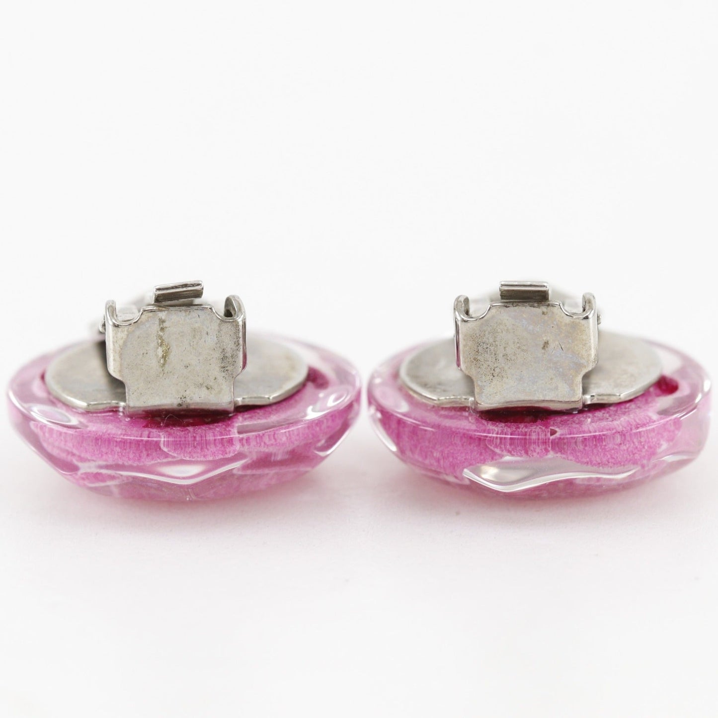 Camellia Clip-On Earrings Plastic