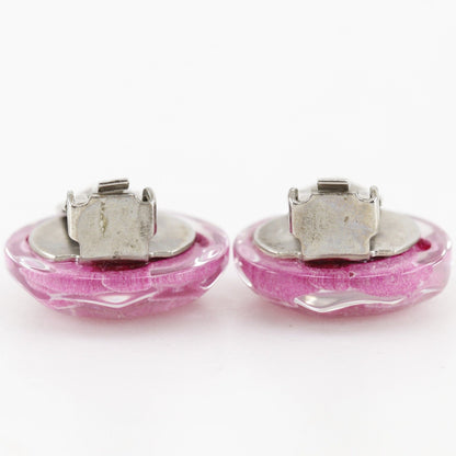 Camellia Clip-On Earrings Plastic